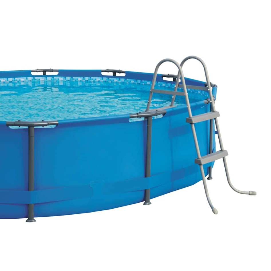 Bestway Escalera para piscina 2 peldaños Flowclear 84