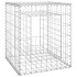 Cestas postes de gaviones 2 unidades hierro 50x50x60