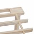 Zapatero de 3 alturas 2 unidades madera maciza de
