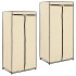 Armarios 2 unidades color crema 75x50x160