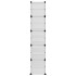 Zapatero PP transparente 44x31,5x153,5