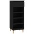 Mueble zapatero madera contrachapada negro 40x36x105