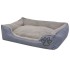 Cama para perro con cojín acolchado talla L