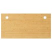 Tablero de escritorio de bambú 110x55x2,5 cm