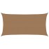 Toldo de vela gris taupe HDPE 160 g/m² 2,5x4,5