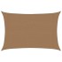 Toldo de vela HDPE gris taupe 160 g/m² 3x4