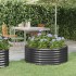 Jardinera arriate acero recubierto polvo antracita