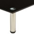 Mueble para TV de vidrio templado negro 80x35x17