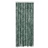 Cortina mosquitera de chenilla verde y blanca 56x185