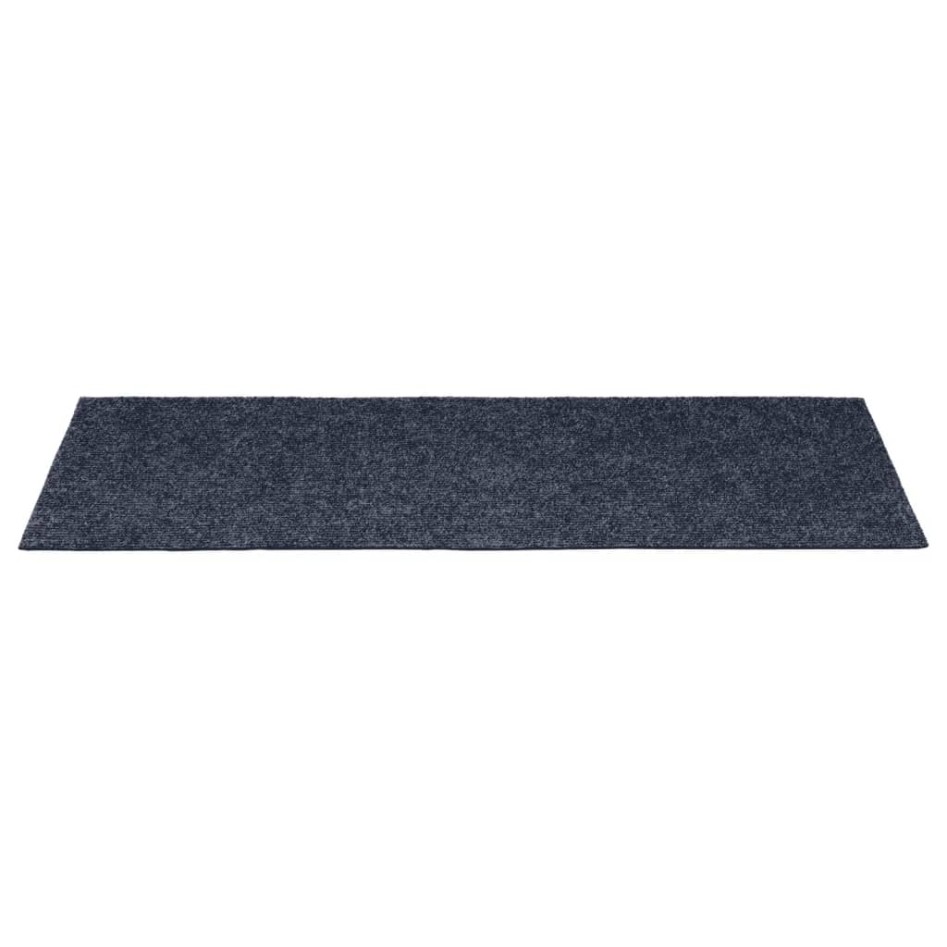 Alfombrilla autoadhesiva escalera 15 uds gris azul 60x25