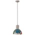 Lámpara colgante industrial redonda multicolor E27 25 W 28,5