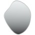 Espejo de pared plateado 60x50