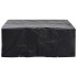Fundas de muebles de jardín 2 uds 8 ojales 242x162x100