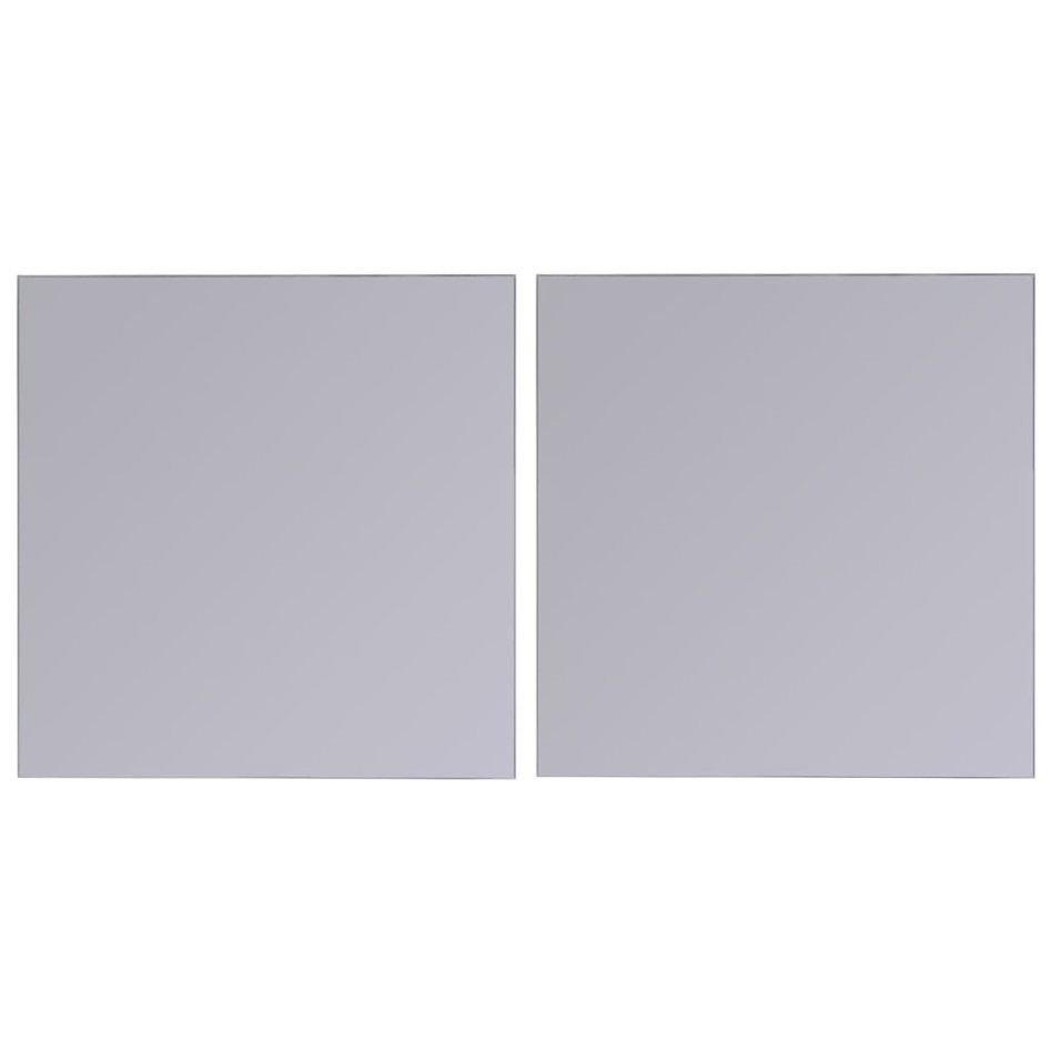 Azulejos de espejo sin marco vidrio 20,5 cm 16