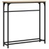 Mesa consola madera de ingeniería roble Sonoma 75x19,5x75