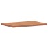 Tablero rectangular de madera maciza de haya 60x40x2,5