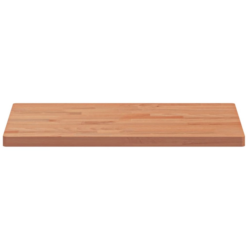 Tablero rectangular de madera maciza de haya 60x40x2,5