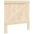 Cabecero de madera maciza de pino 100x104