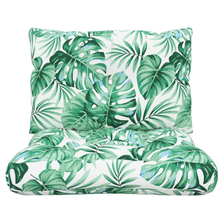 Cojines para palets 2 unidades tela estampado de