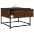 Mesa de centro madera de ingeniería roble marrón 51x51x40