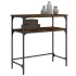 Mesa consola madera de ingeniería roble ahumado 75x35,5x75
