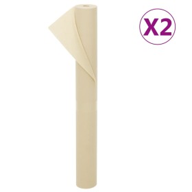 Cubierta para plantas 2 rollos 70 g/m² 10x1,6