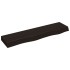 Estante de pared madera roble tratada marrón oscuro 80x20x6