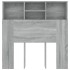Mueble cabecero gris Sonoma 100x19x103,5