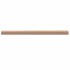 Estante de pared madera maciza de haya 80x20x4