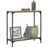 Mesa consola madera de ingeniería roble Sonoma 75x30,5x75