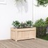 Jardinera de madera maciza de pino 60x31x31