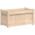 Jardinera de madera maciza de pino 60x31x31