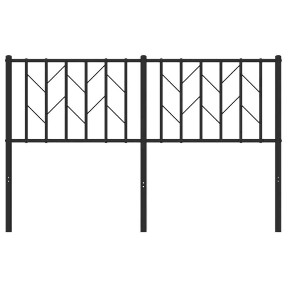 Cabecero de metal negro 135