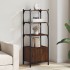 Librería 3 estantes madera ingeniería marrón 41x30x109,5
