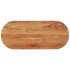 Tablero de mesa ovalado madera maciza de acacia 100x40x2,5