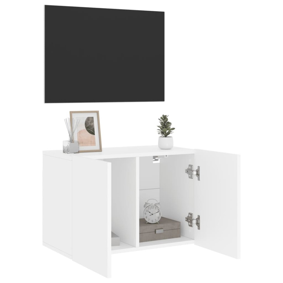 Mueble para TV de pared blanco 60x30x41
