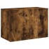 Mueble para TV de pared roble ahumado 60x30x41