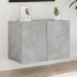 Mueble para TV de pared gris hormigón 60x30x41