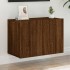 Mueble para TV de pared roble marrón 60x30x41