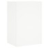 Mueble de TV de pared madera ingeniería blanco 40,5x30x60