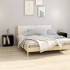 Mesitas de noche 2 uds madera maciza de pino negro 40x30x40