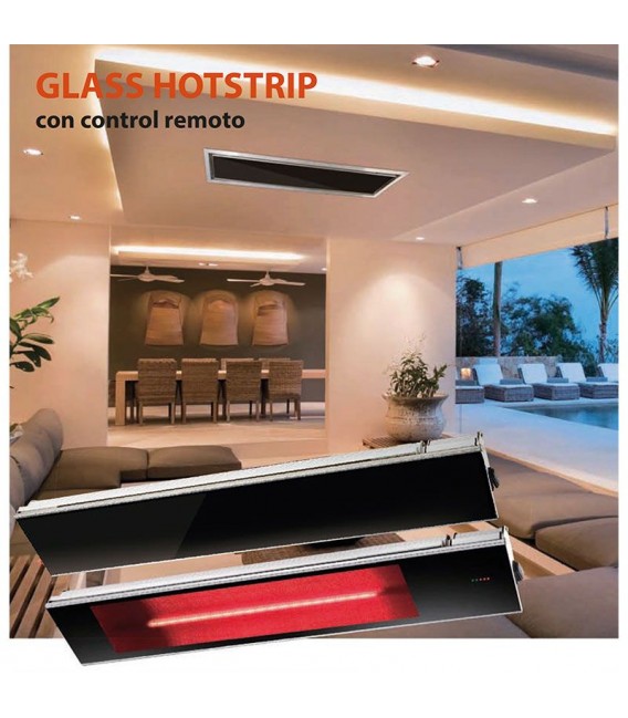 Calefactor Radiante Glass Hot Strip