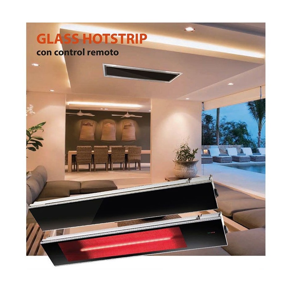 Calefactor Radiante Glass Hot Strip