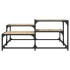 Mesa de centro madera ingeniería roble Sonoma 87,5x87,5x40