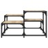 Mesa de centro madera de ingeniería roble Sonoma 68x68x40