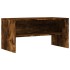 Mueble de TV madera de ingeniería roble ahumado 80x40x40