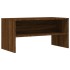 Mueble de TV madera de ingeniería marrón roble 80x40x40