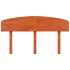 Cabecero de cama madera maciza de pino marrón cera 150