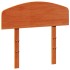 Cabecero de cama madera maciza de pino marrón cera 100