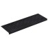 Alfombrillas de escalera de goma 5 uds 25x75